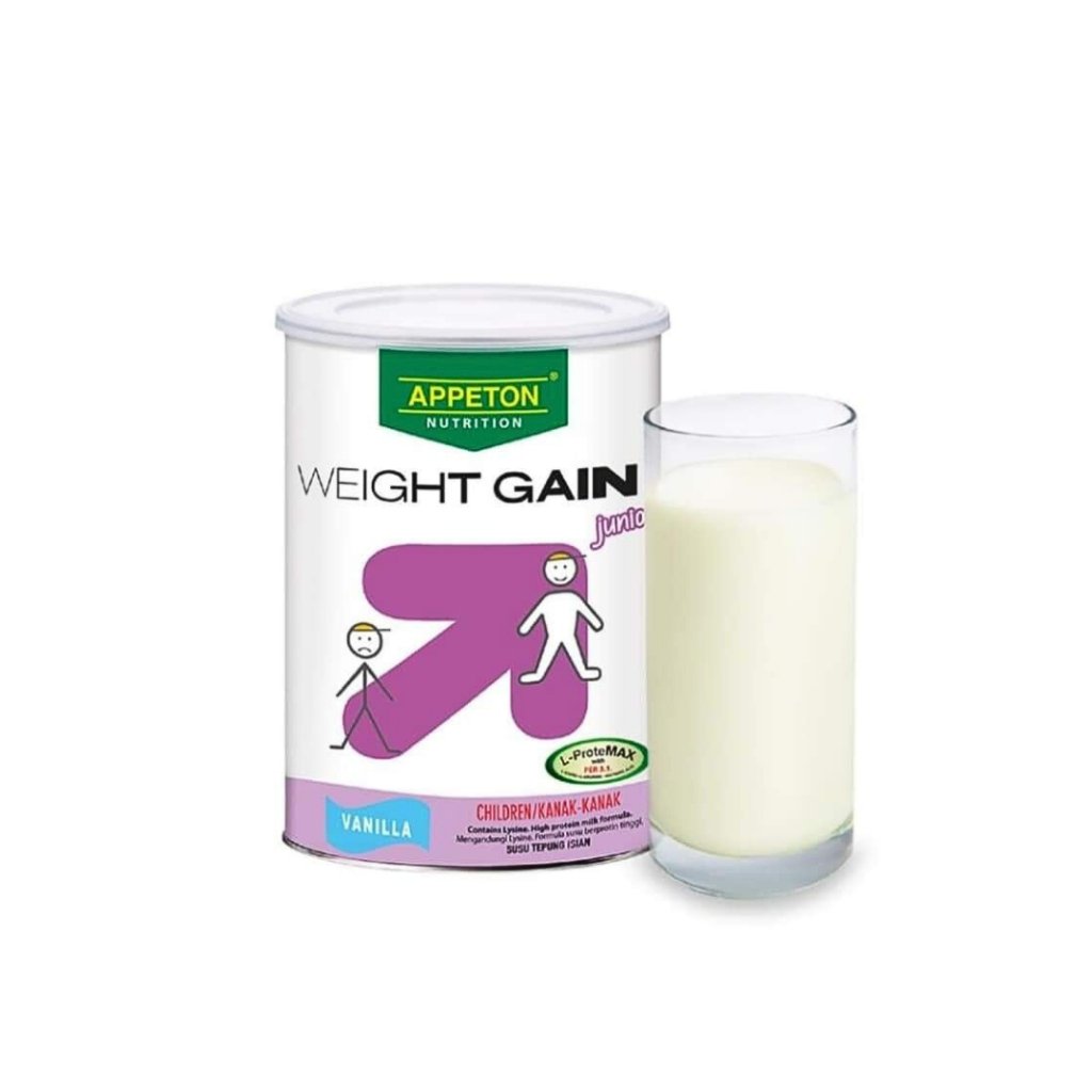 Appeton Weight Gain Junior 450g Vanilla - Milk Powder Weight Gain for Kids