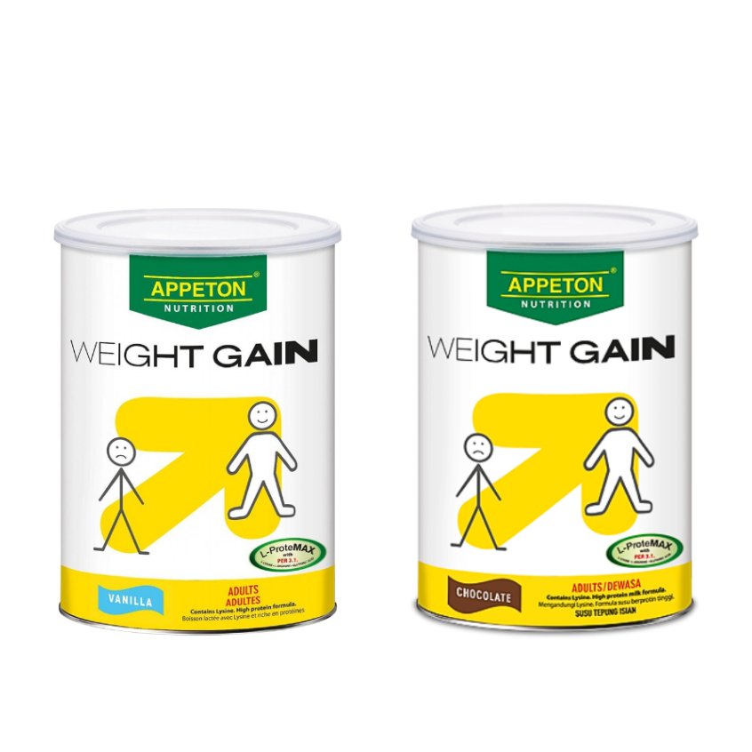 Appeton Weight Gain 450g / 900g Chocolate / Vanilla Milk Powder Weight Gain for Adult