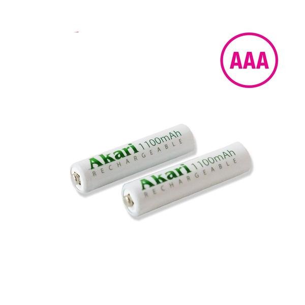 Akari Rechargeable Battery AAA (ARB1100MH-BP2)