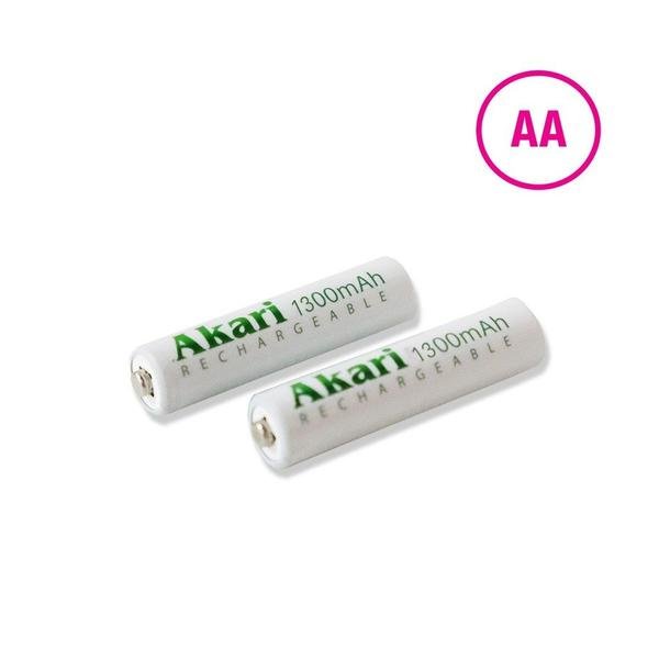 Akari Rechargeable Battery AA (ARB1300MH-BP2) - Image 2