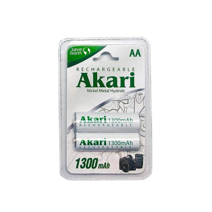 Akari Rechargeable Battery AA (ARB1300MH-BP2) - Image 3