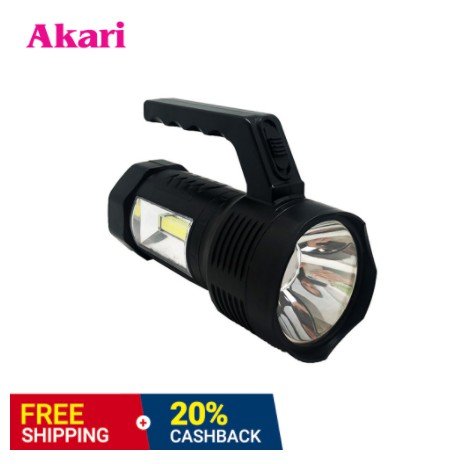 Akari Rechargeable LED Flashlight+Side Lantern (ARFL-K7788) - Image 2