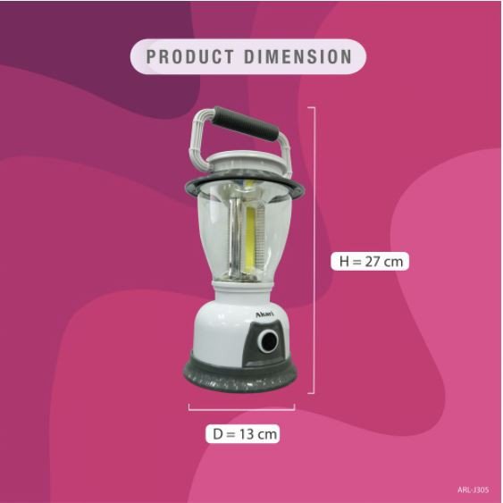 Akari LED Solar Lantern (ARL-J305) - Image 5