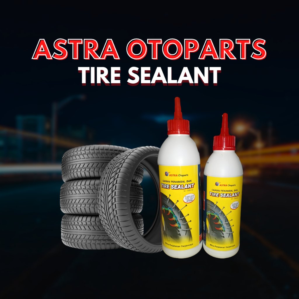 Astra Otoparts Tire Sealant for Tubeless Motorcycle Tires 500mL