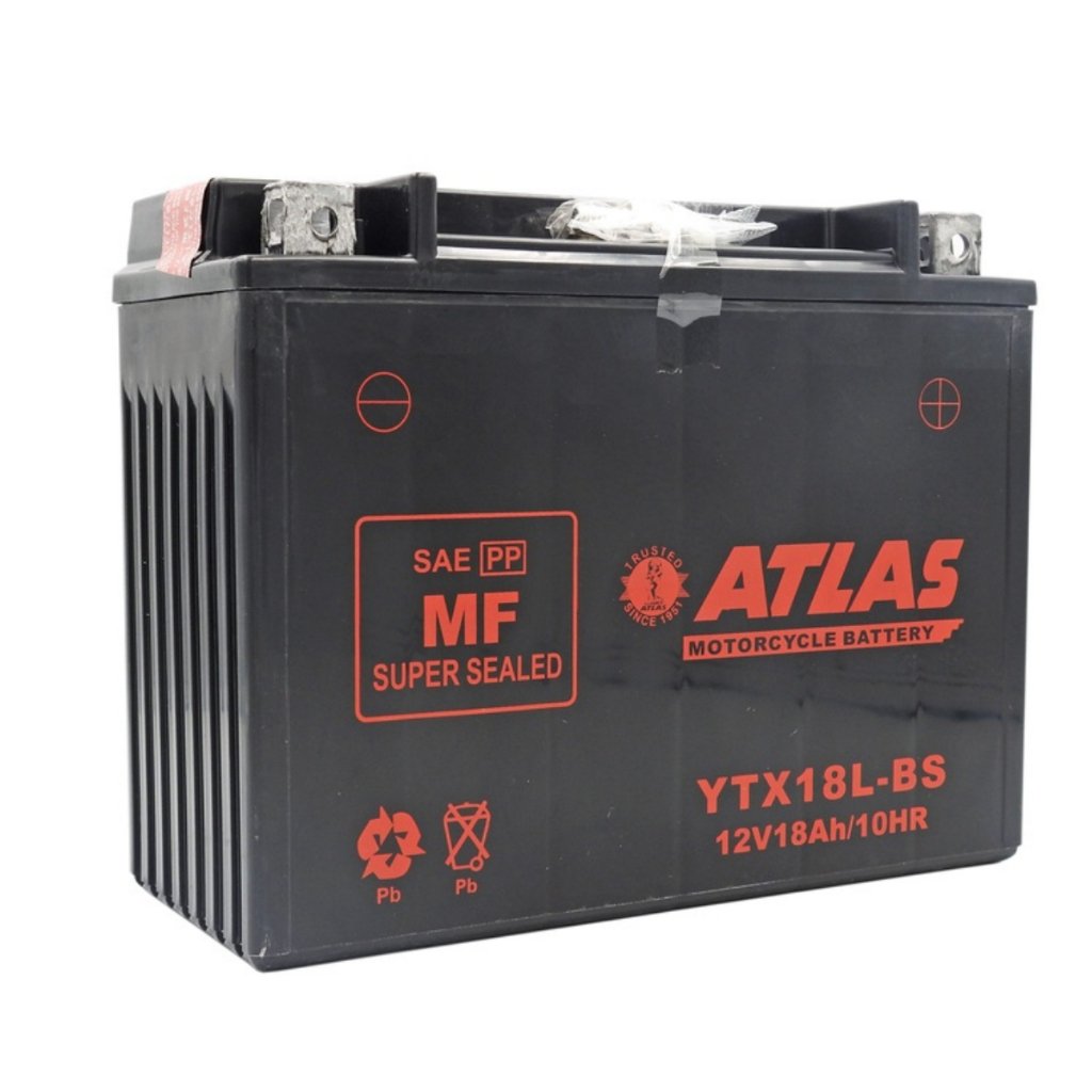 Atlas YTX18L-BS High-Performance Maintenance Free - Motorcycle Battery - Image 2