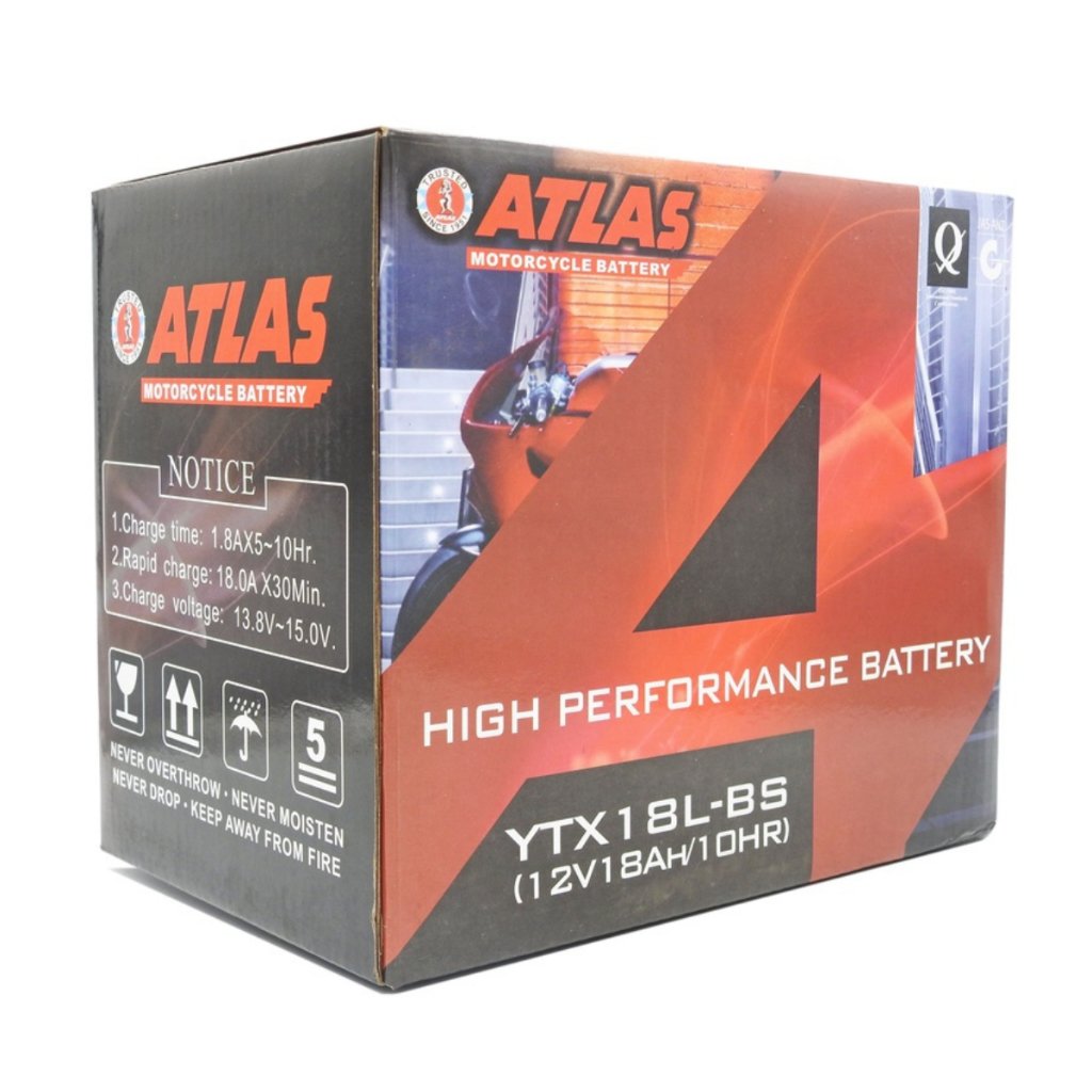 Atlas YTX18L-BS High-Performance Maintenance Free - Motorcycle Battery - Image 5