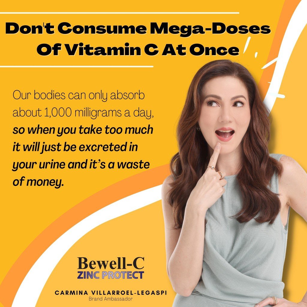 Bewell-C Zinc Protect Ascorbic Acid plus Zinc 500mg/capsule, 24+6 Promo Boost your Immune System - Image 6