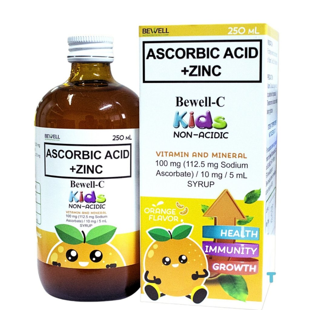 Bewell C Kids and Hi Kidz Bundle 250ml Pampatangkad at Pampataba Vitamins for Kids Syrup - Image 3