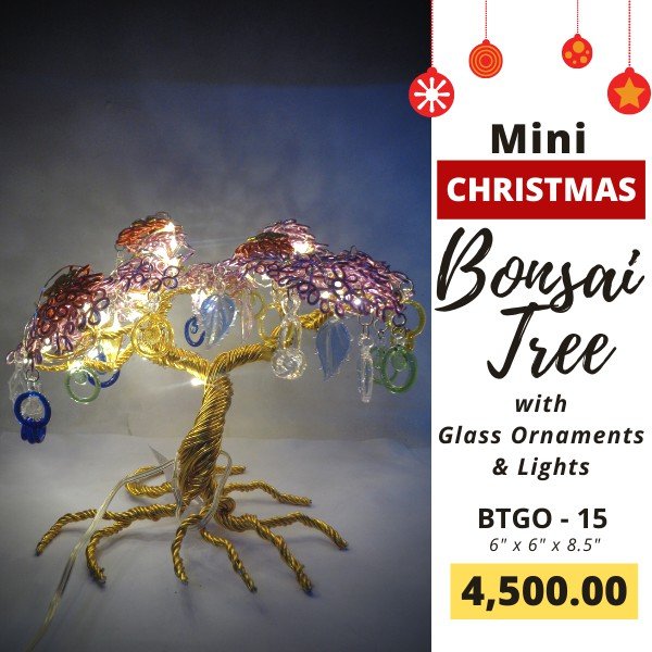 LED Night Light Mini Christmas Tree Gold Aluminum Wire Lamp For Home Kids Bedroom Decor Fairy Light - Image 2