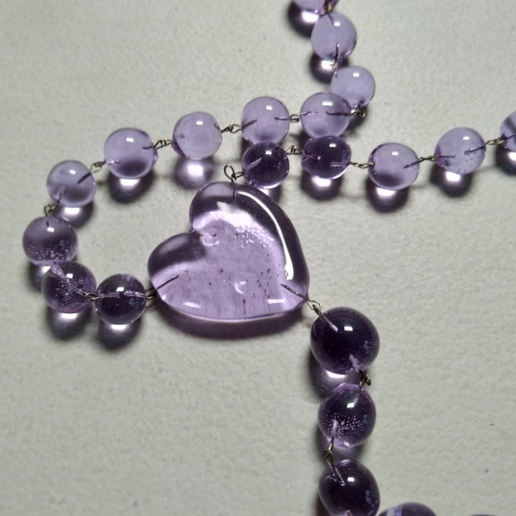 Liman Glass Rosary Handmade Beads with Gift Box - Image 6