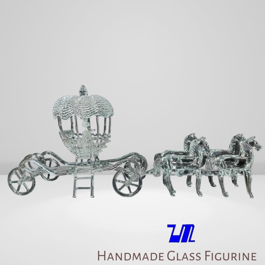Cinderella Carriage Wedding Souvenir / Debut Souvenir Handmade Glass Figurines - Image 2