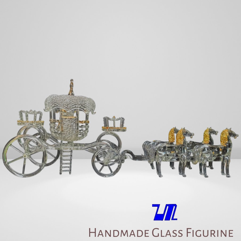 Cinderella Carriage Wedding Souvenir / Debut Souvenir Handmade Glass Figurines - Image 3
