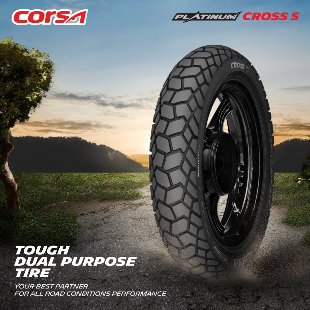 Corsa Platinum Cross S Motorcycle Tires Size 13 - Image 5