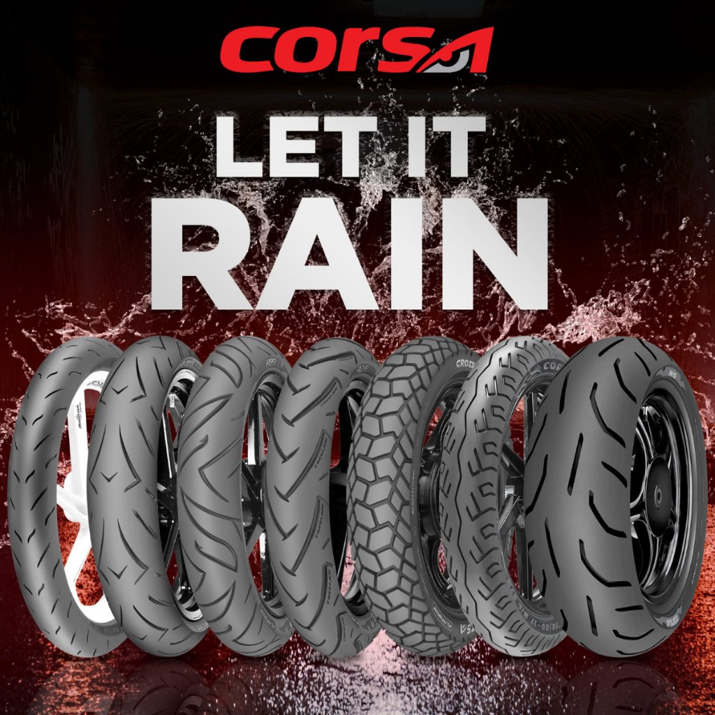 Corsa Platinum M5 Tubeless Size 13 Motorcycle Tire YAMAHA NMAX 155 - Image 5