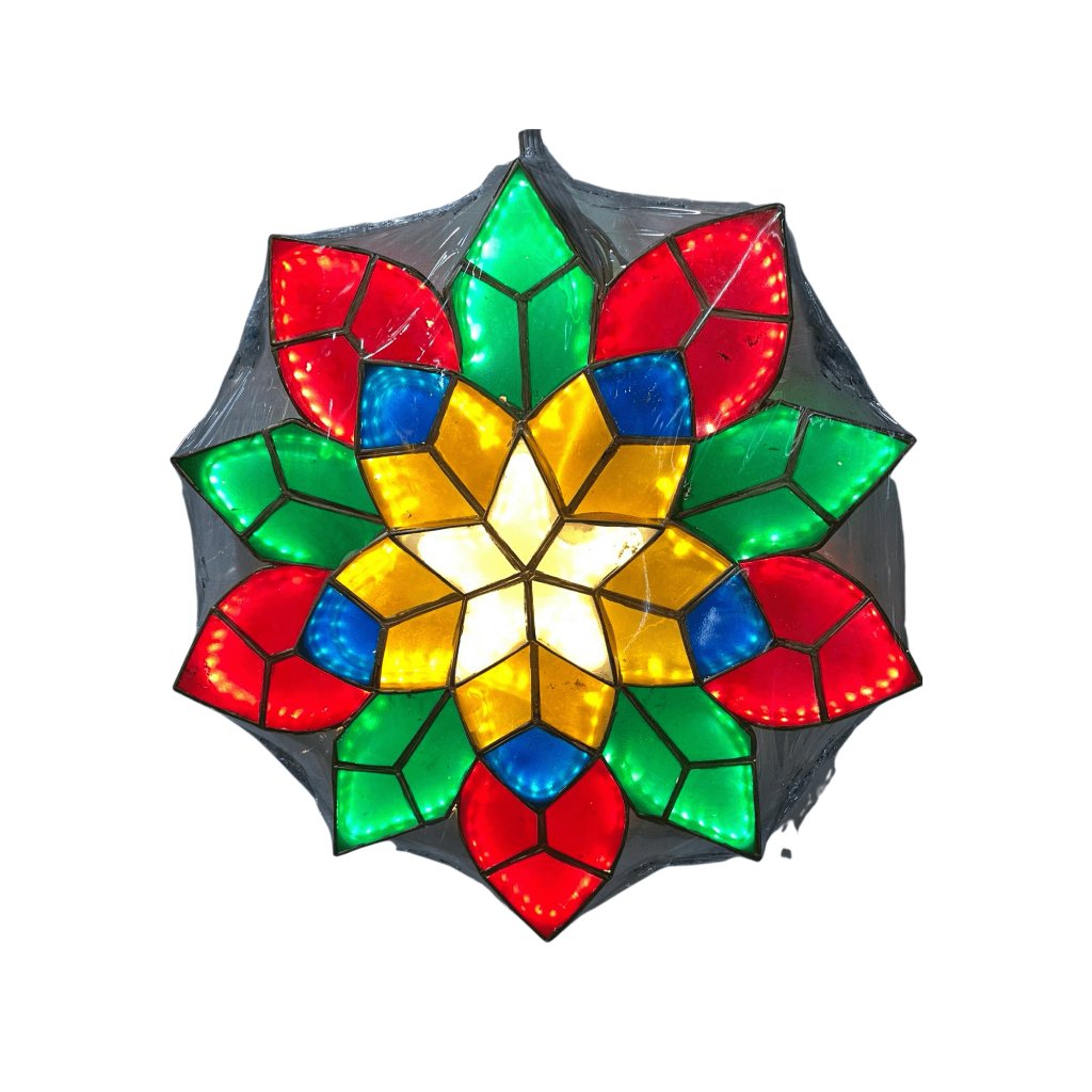 14 Inch Christmas Festive Flower Parol - Image 5
