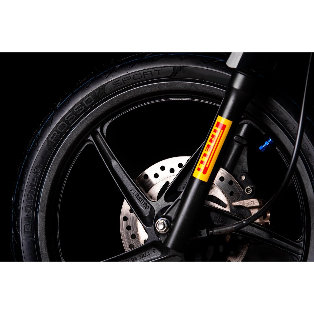 PIRELLI Diablo Rosso Sport Size 14" Tubeless Motorcycle Tire - Image 8