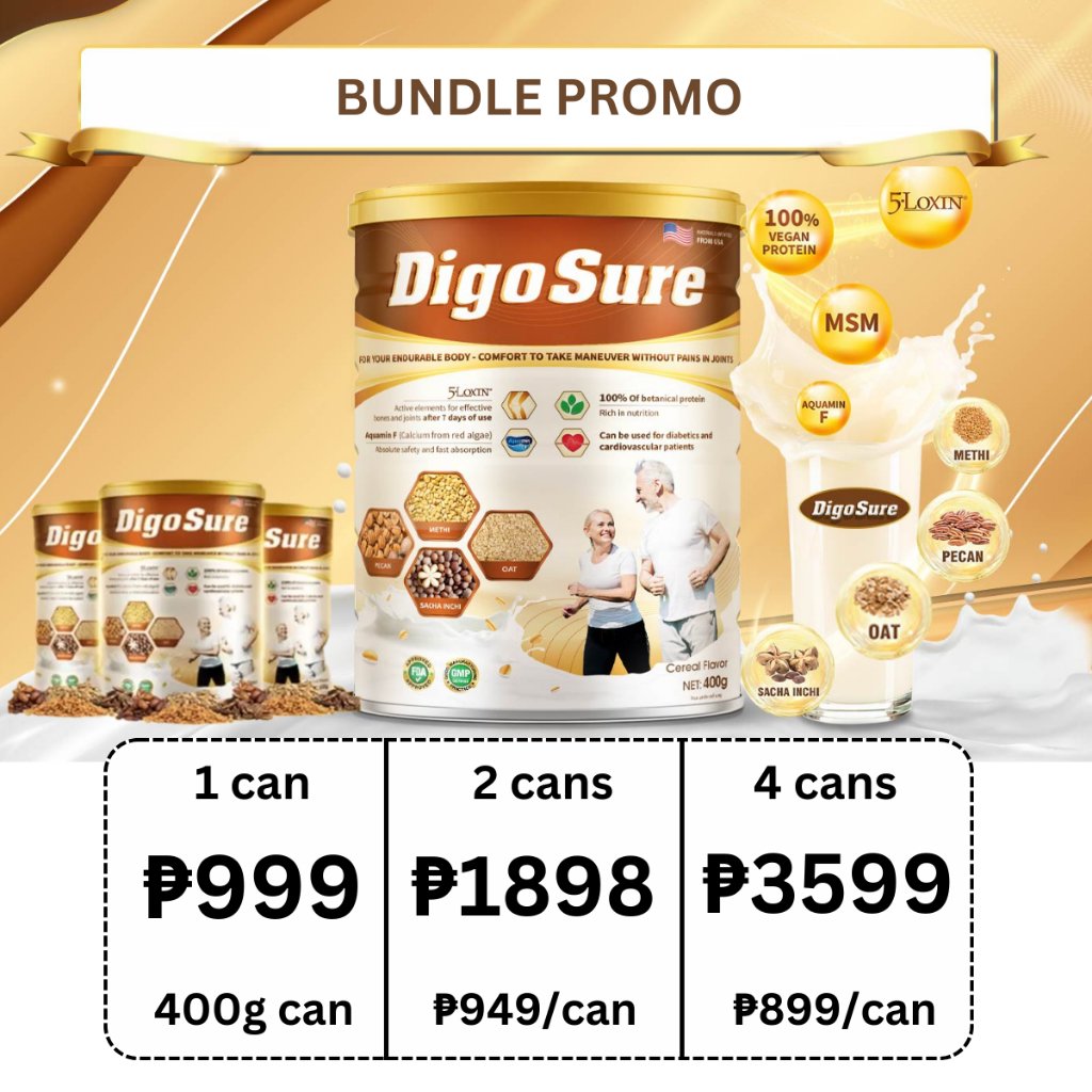Digosure Milk Original 400g Nut Milk For Bone, Joint, Shoulder, Knee Pain - Image 3