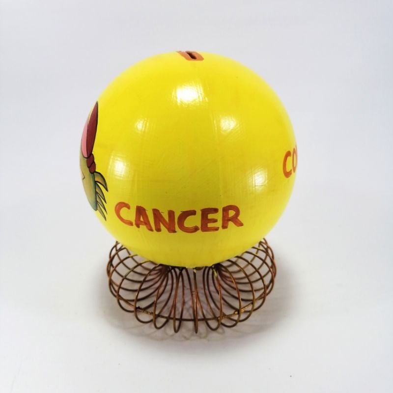 Alkansya Coin Bank for Kids English Cancer Zodiac Sign - Image 5