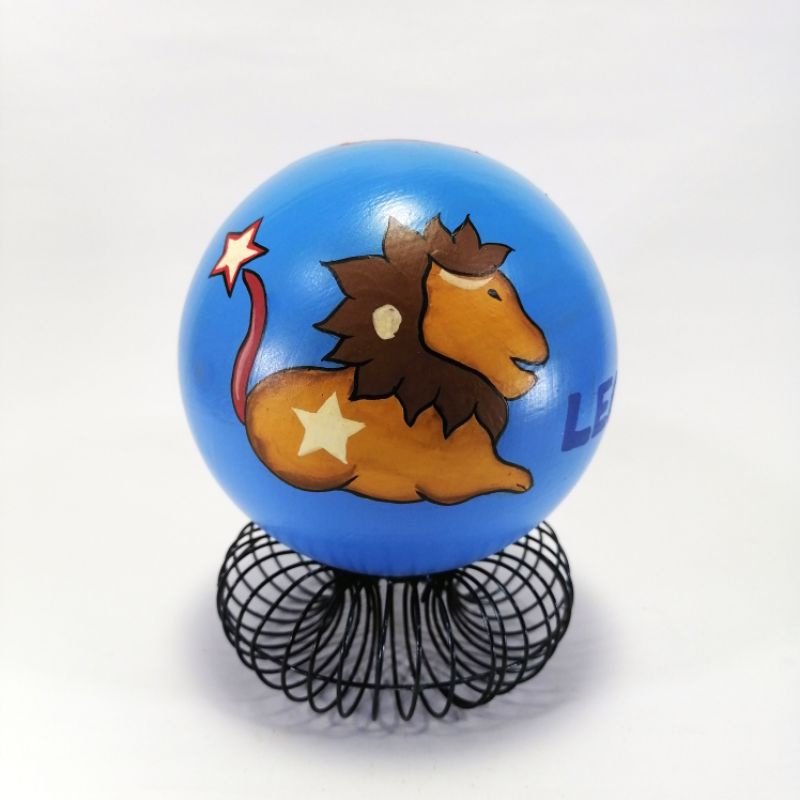 Alkansya Coin Bank for Kids English Leo Zodiac Sign - Image 4