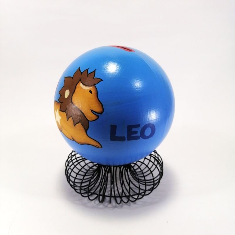 Alkansya Coin Bank for Kids English Leo Zodiac Sign - Image 5