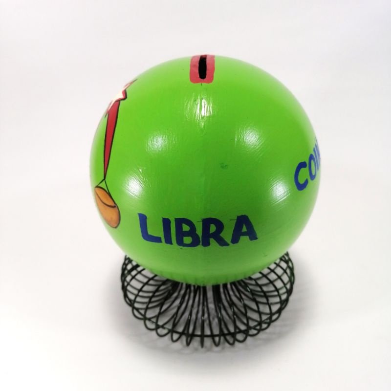 Alkansya Coin Bank for Kids English Libra Zodiac Sign - Image 4