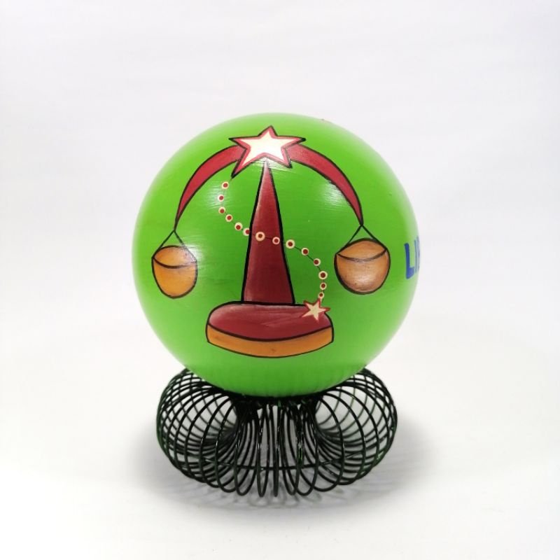 Alkansya Coin Bank for Kids English Libra Zodiac Sign - Image 5