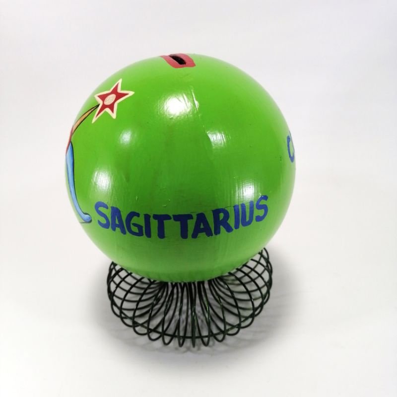 Alkansya Coin Bank for Kids English Sagittarius Zodiac Sign - Image 5