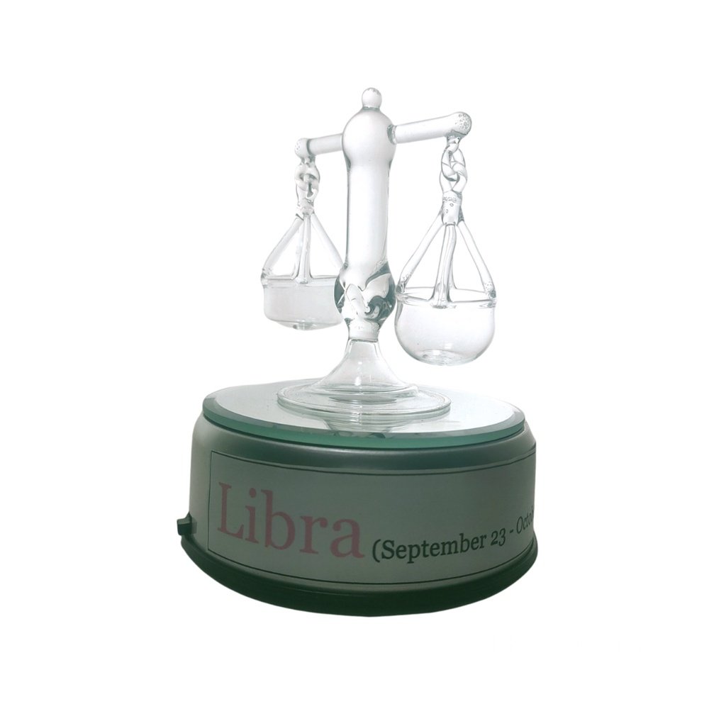 Libra Balance Zodiac Sign Glass Figurine Horoscope Collection - Image 7