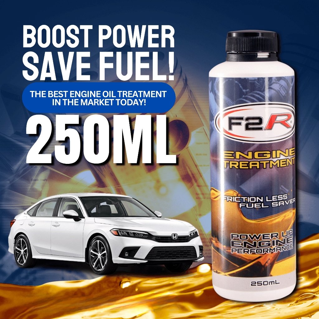 F2R Engine Treatment Diesel Engine Gasoline High Performance Engine Oil 250mL
