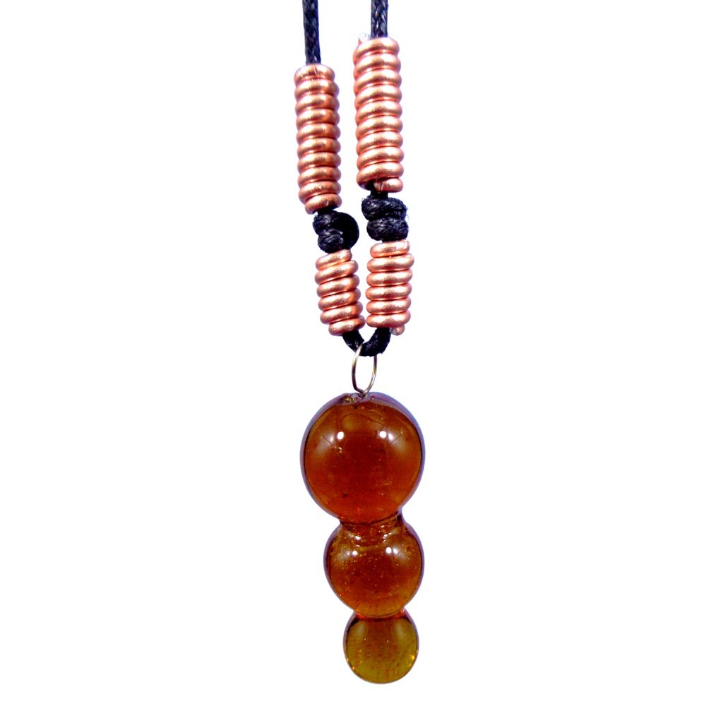 Liman Glass 3 Ball Pendant Fashion Jewelry Necklace for Women - Image 8