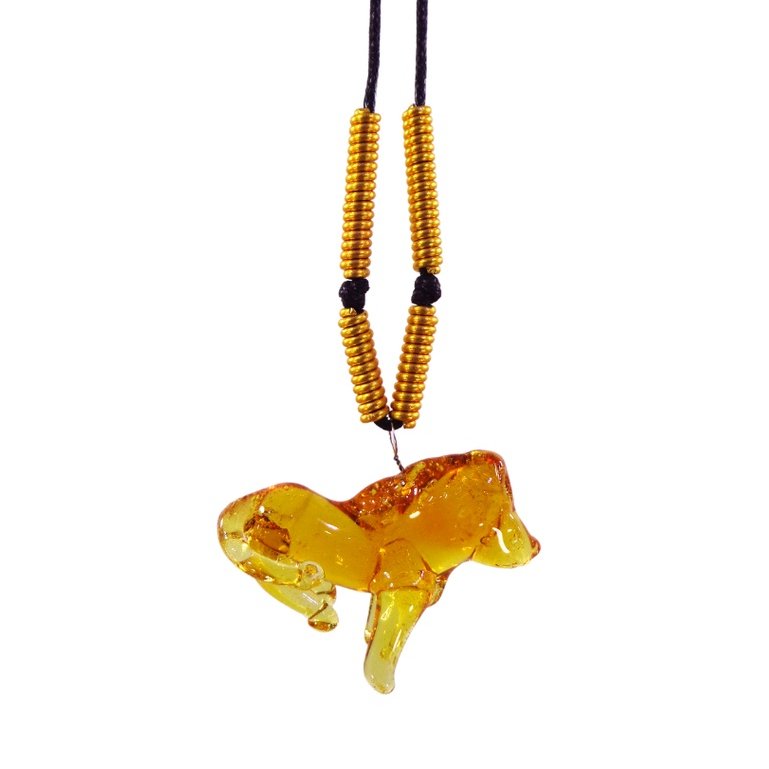 English Zodiac Sign Necklace Glass Pendant - Image 8