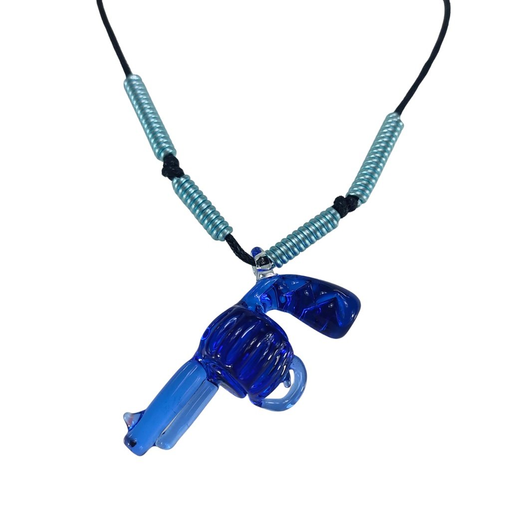Pistol Glass Pendant Necklace - Image 5