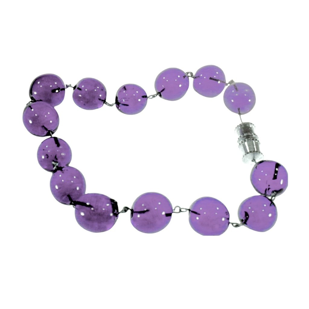Glass Bracelet for Women Handmade Jewelry 8 Colors (Ball) - Image 3