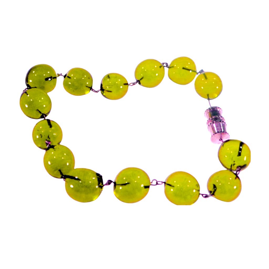 Glass Bracelet for Women Handmade Jewelry 8 Colors (Ball) - Image 4
