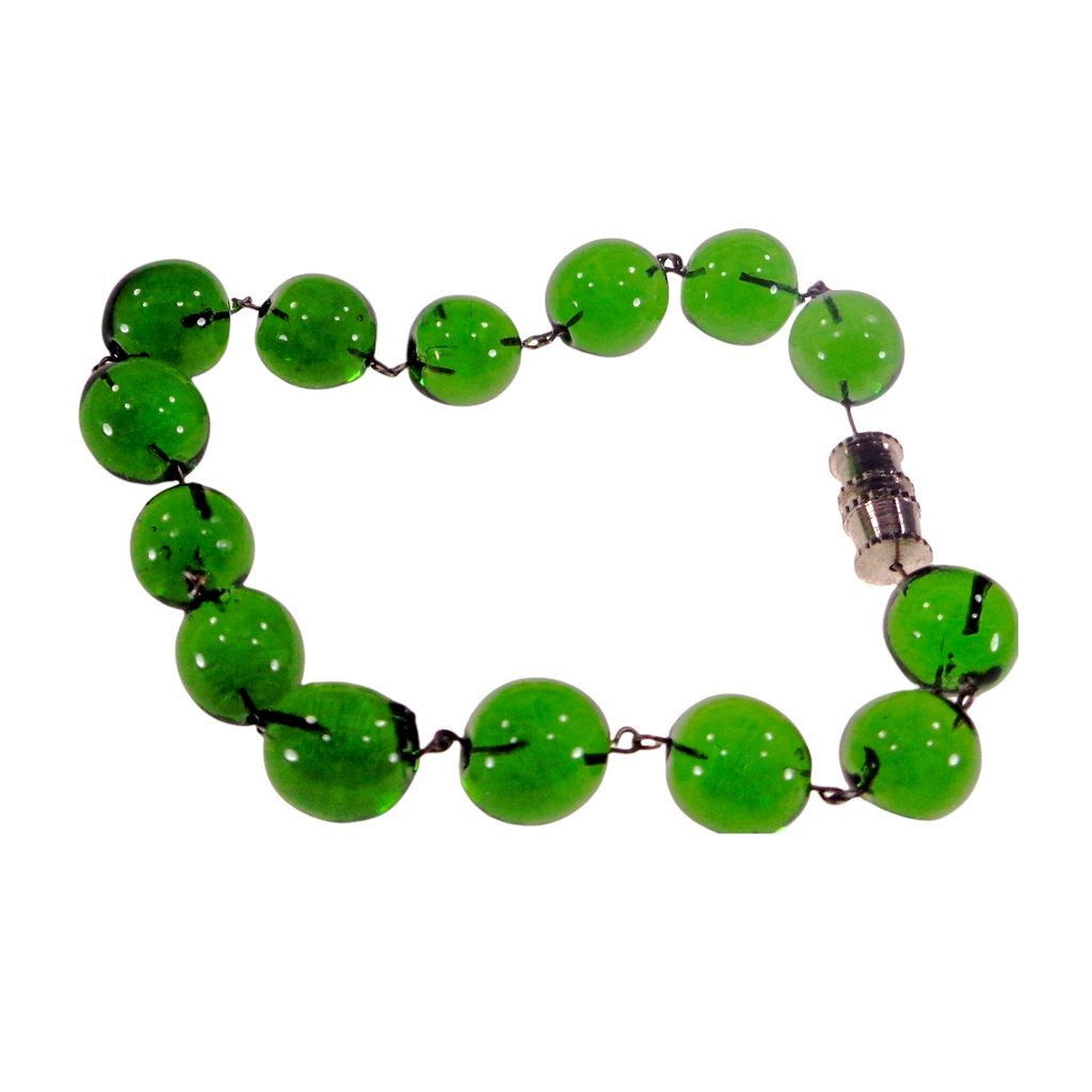 Glass Bracelet for Women Handmade Jewelry 8 Colors (Ball) - Image 5