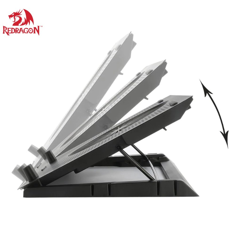 Redragon Laptop Cooler GCP500 IVY Black - Image 3