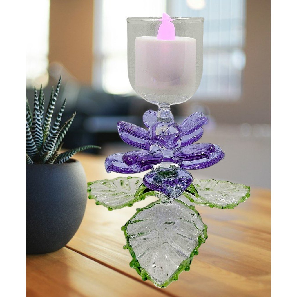 Glass Candle Holder Wedding Dining Table Decor Candelabra altar Home Decor Tea Light Candle - Image 6