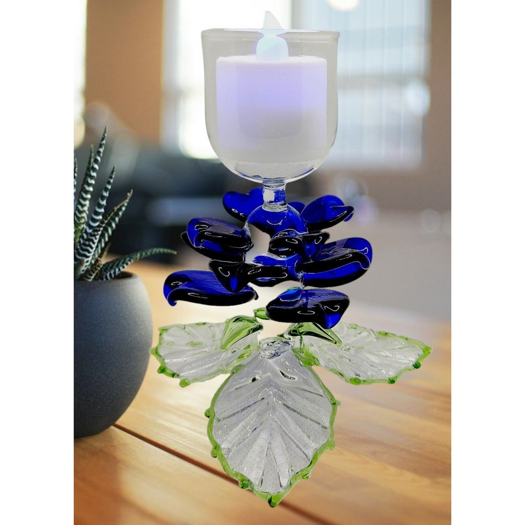 Glass Candle Holder Wedding Dining Table Decor Candelabra altar Home Decor Tea Light Candle - Image 8