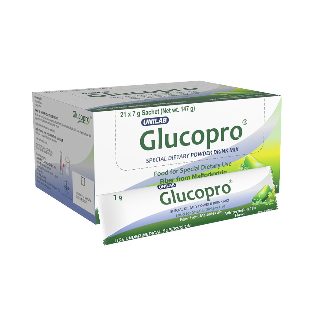 Glucopro Resistant Maltodextrin 7g 21 Powder Drink (Wintermelon Tea Flavor, Sugar-free, Non-gelling) - Image 2