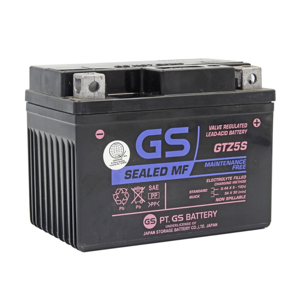 GS Motorcycle Battery GTZ5S GTZ7S GT6A(GM5Z3B) Maintenance Free Battery - Image 2