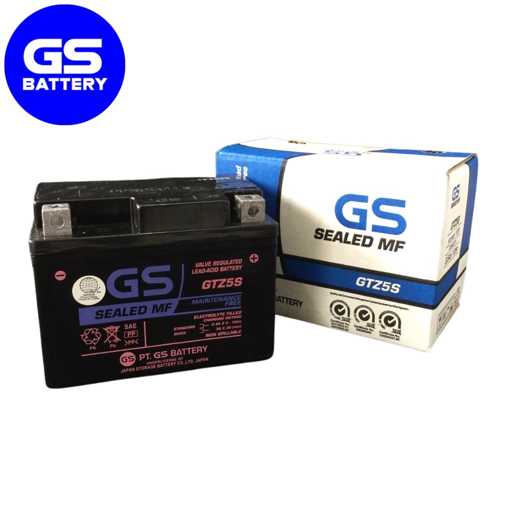 GS Motorcycle Battery GTZ5S 4L Sealed Maintenance Free for HONDA XRM, WAVE, MIO, SHOGUN, SOUL, BEAT - Image 6