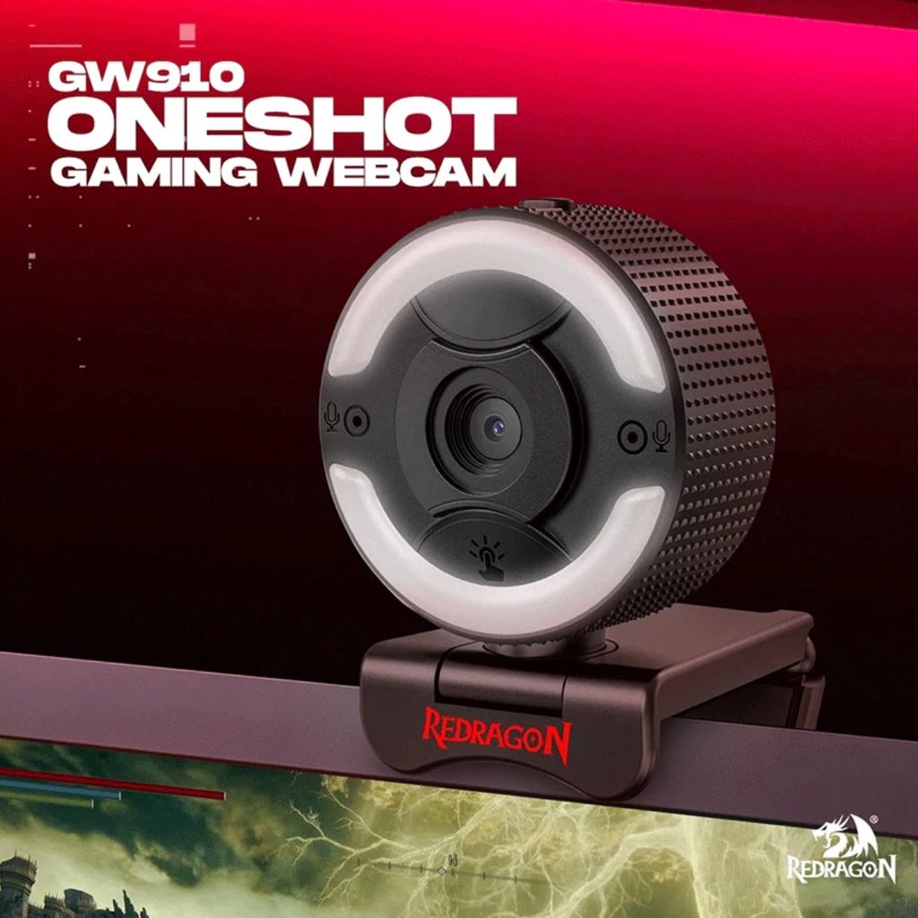 Redragon ONESHOT GW910 USB Streaming Webcam