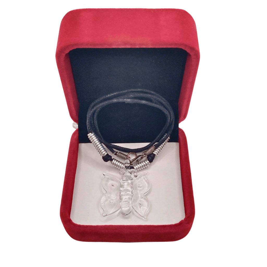 Glass Pendant Necklace with different styles and colors - Image 5