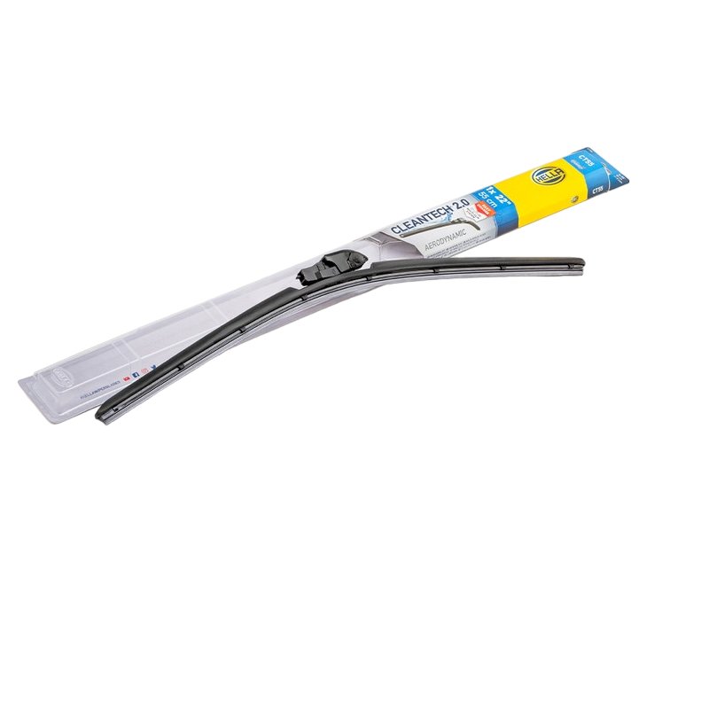 Hella Wiper Blade (Banana Type) CLEANTECH 2.0 (14, 15, 16, 17, 18, 19, 21, 24, 28) - Image 4