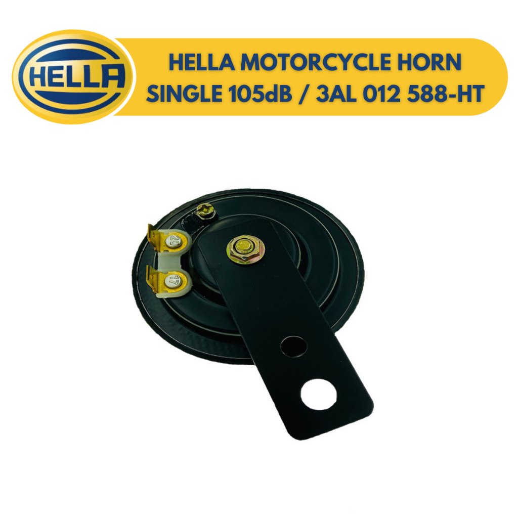 Hella Motorcycle Horn - Single 105dB / 3AL 012 588-HT - Image 4