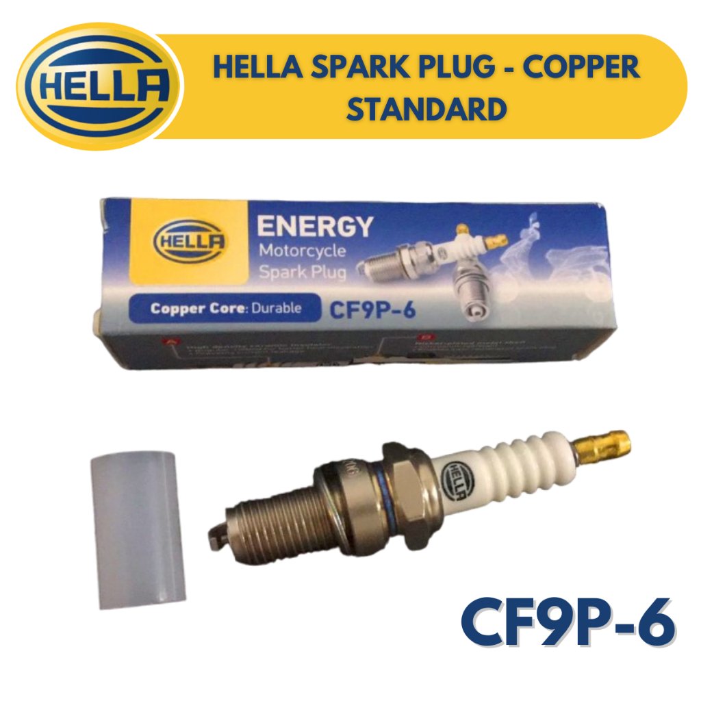 Hella Spark Plug - Copper (Stantard) Sparkplug for Motorcycle Mio, XRM Barako, Raider, W125, TMX - Image 5