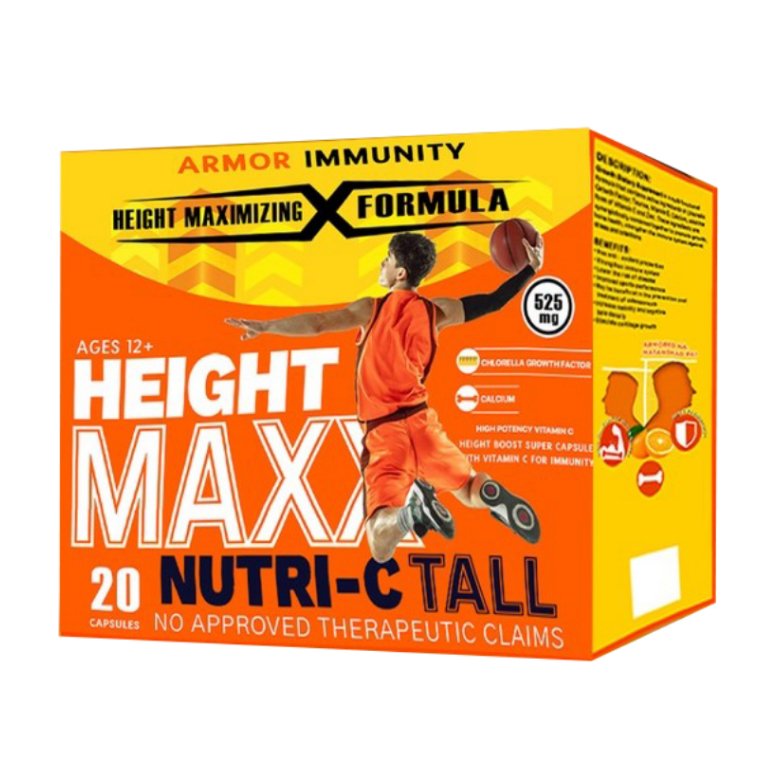 HeightMaxx Nutri-C Tall Height Booster Pangpatangkad 20 Capsules