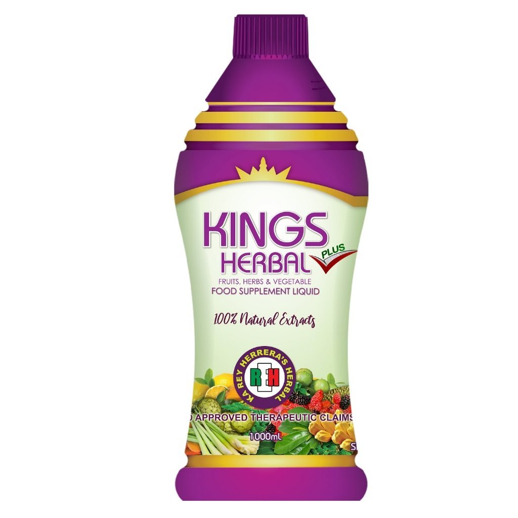 Kings Herbal Plus Original Ka Rey Herrera Herbal Antioxidant Drink Food Supplement 1 Liter - Image 6