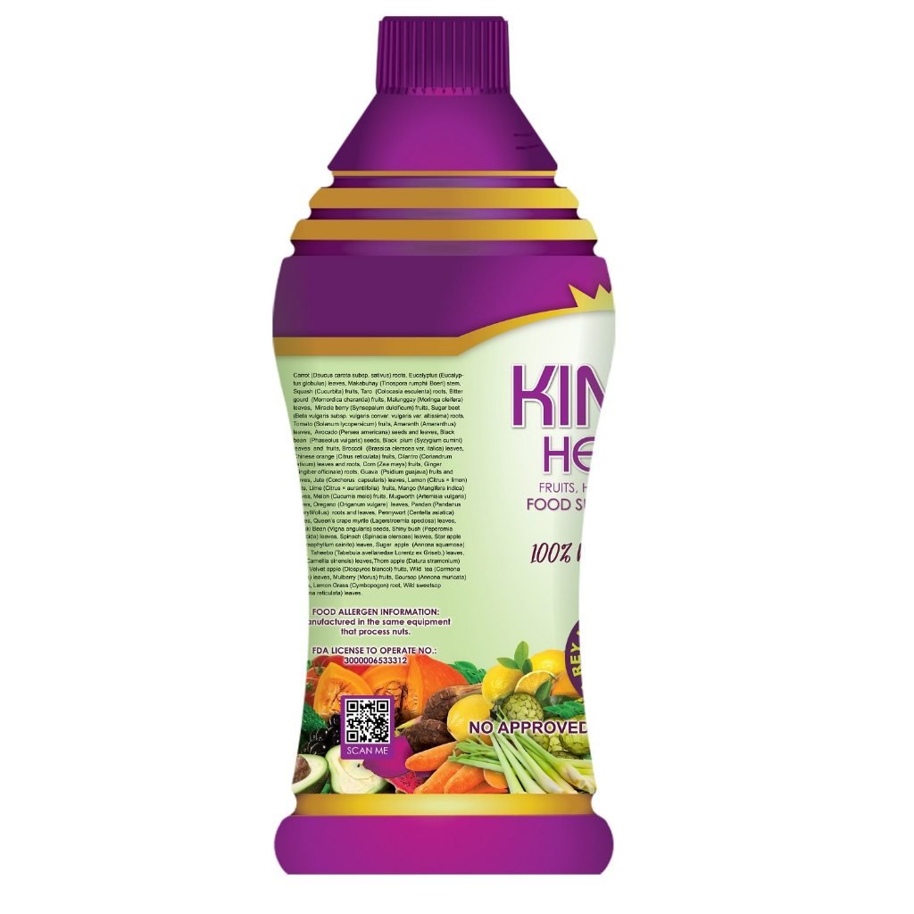Kings Herbal Plus Original Ka Rey Herrera Herbal Antioxidant Drink Food Supplement 1 Liter - Image 7