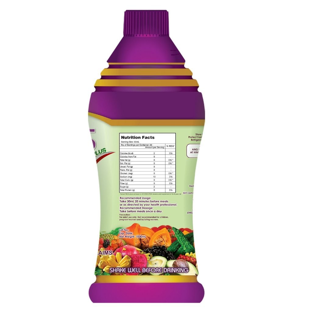 Kings Herbal Plus Original Ka Rey Herrera Herbal Antioxidant Drink Food Supplement 1 Liter - Image 8